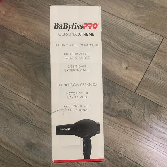 BABYLISSPRO CERAMIX XTREME PROFESSIONAL IONIC CERAMIC 2000W HAIR/BLOW DRYER - Picture 4 of 6